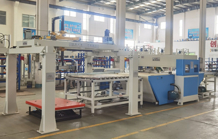 LVT地板裁斷機生產線出口斯里蘭卡